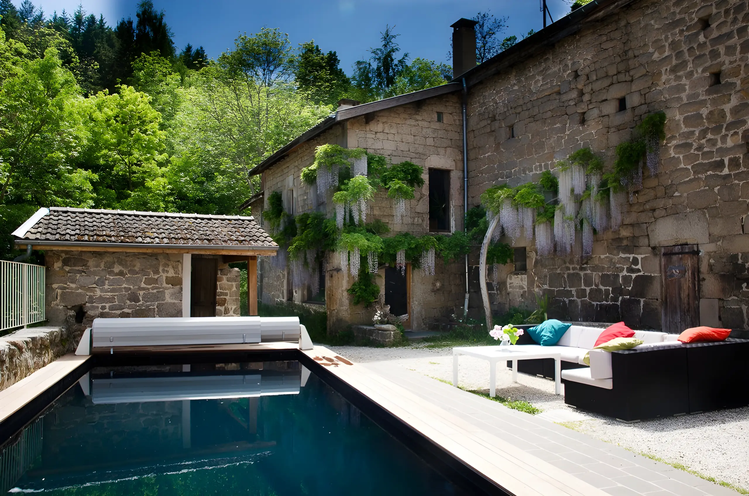 Domaine Milagro - Extérieurs & Alentours - Piscine chauffée